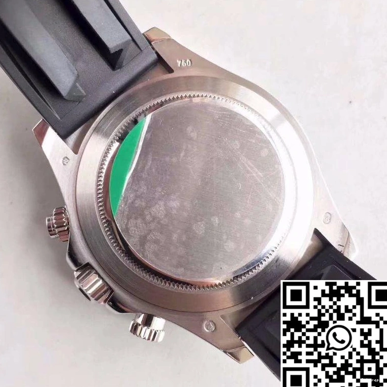 Factory Rolex 116519LN Daytona Cosmograph Dial Silver AR 0213